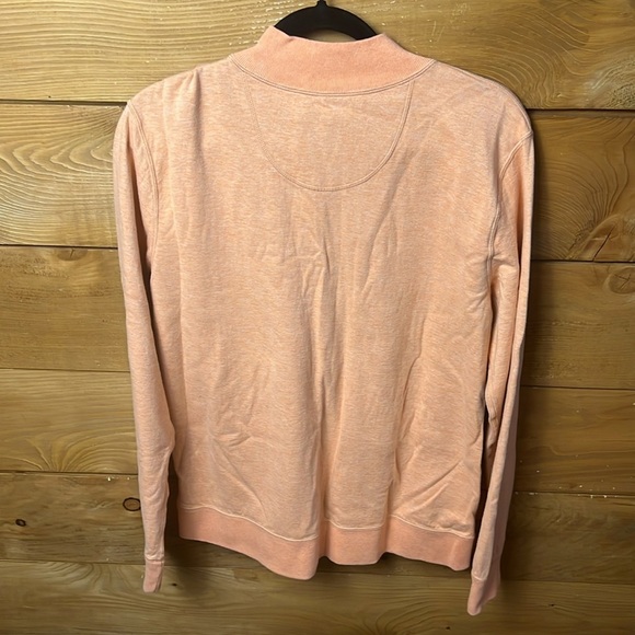 Tommy Bahama 1/4 Zip Pullover Sweater REVERSIBLE Flipside Mens Lg lightweight - Picture 4 of 10